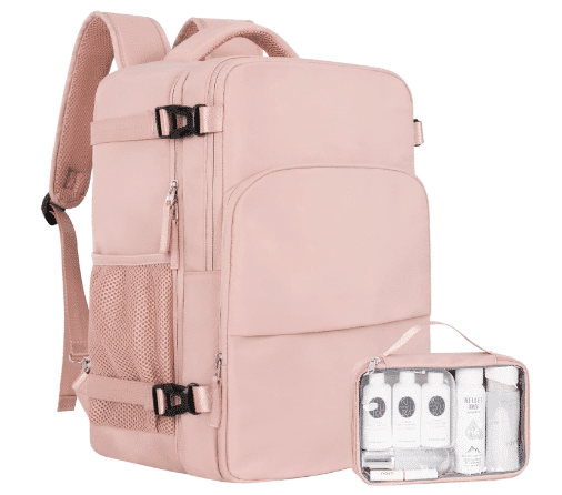 Sinaliy Travel Backpack for Women, Flight Approved Backpack, College Backpack Bag, Casual Daypack, Hiking Backpack, Waterproof