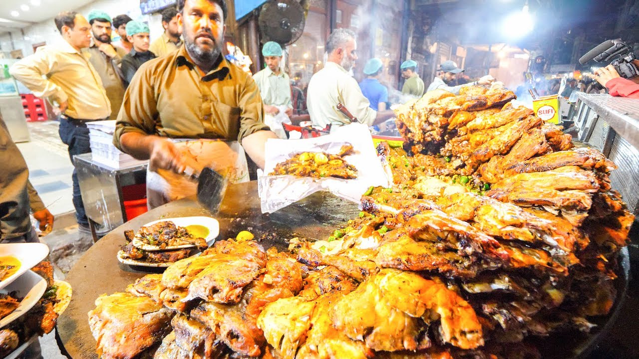 Exploring the Vibrant Street Food Scene of Lahore, Pakistan: From Mouth-Watering Chicken Delicacies to Exotic Goat Foot Paya