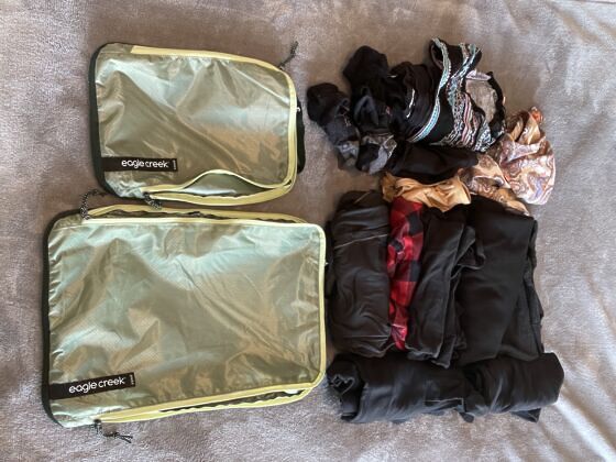 Review of Eagle Creek Pack-It Isolate Compression Packing Cubes