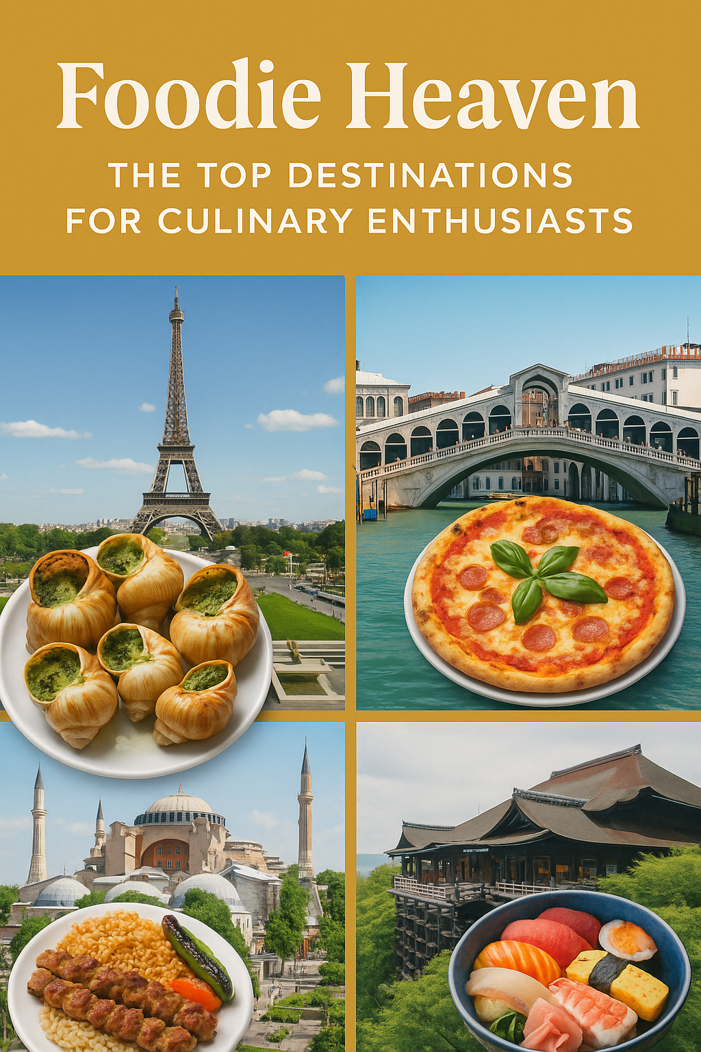 Foodie Heaven: The Top Destinations for Culinary Enthusiasts