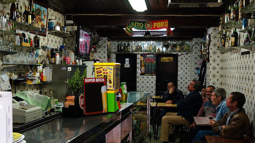 Discover cheap and tasty eats at a classic Lisbon neighborhood bar. Photo: We Love Lisbon