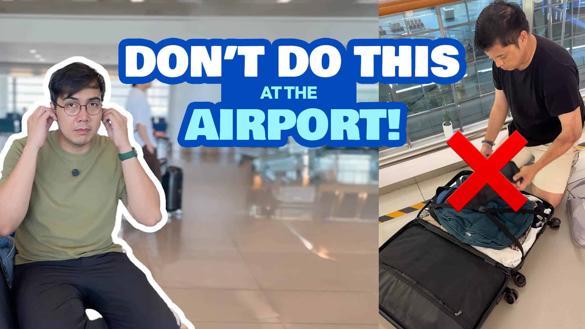 Top 10 Usual AIRPORT MISTAKES First