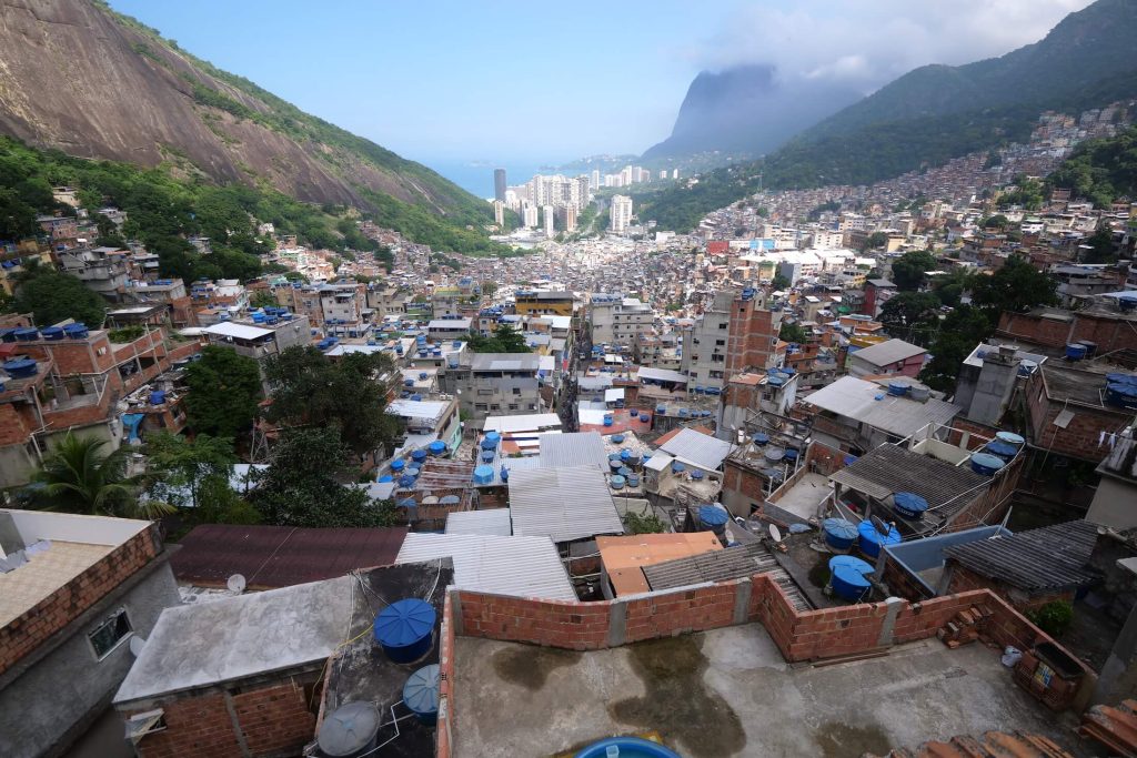 "Explore the Gate of Heaven Through Art and Culture: A Photographic Journey into Brazil's Vibrant Rocinha Favela"