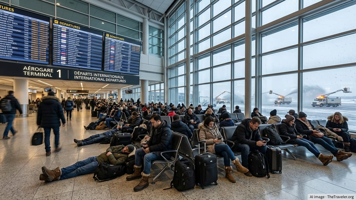 Canada Travel Disruption: Navigating Snowstorms, Strikes, and Border Delays